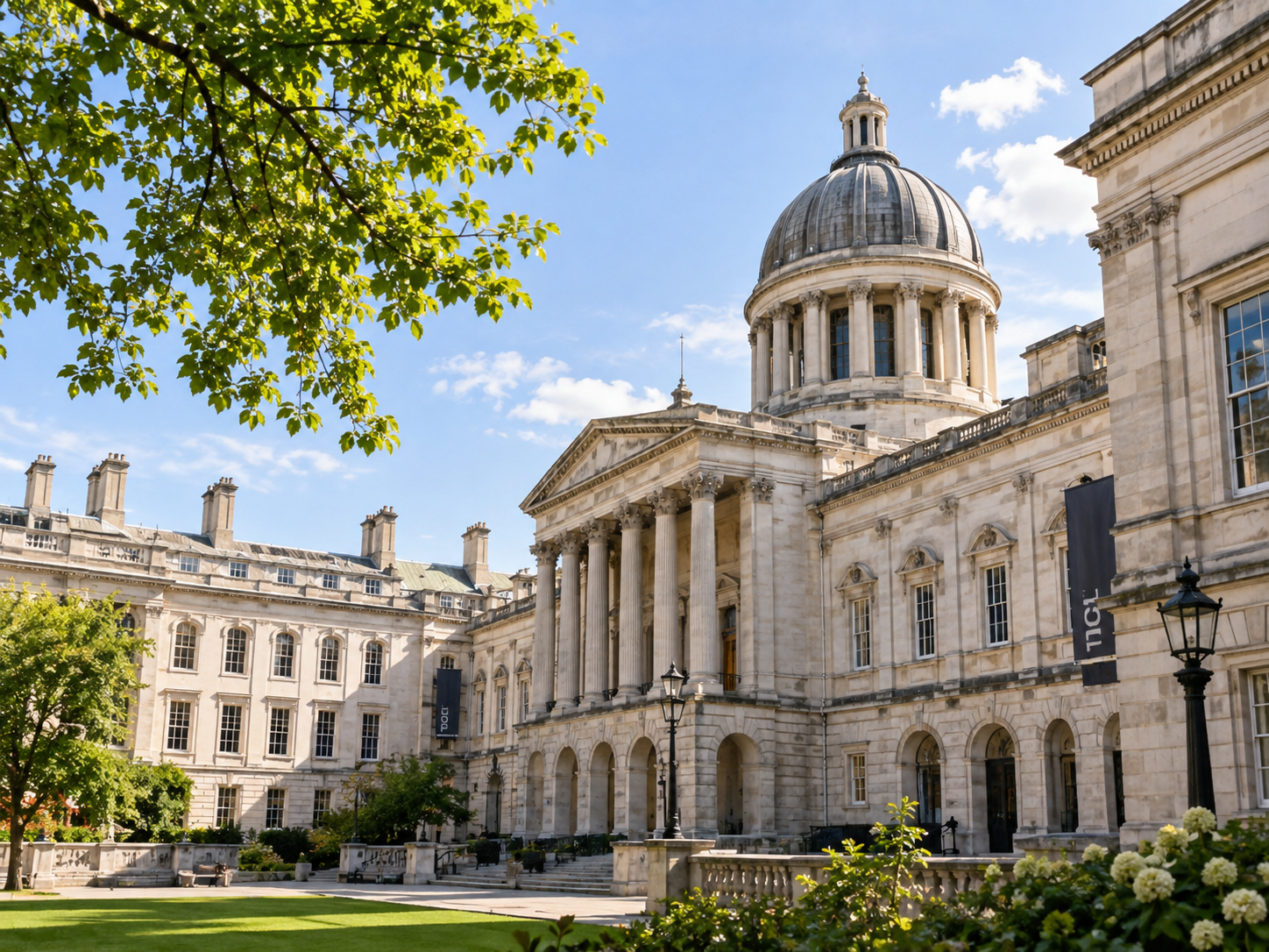 Featured university view in London